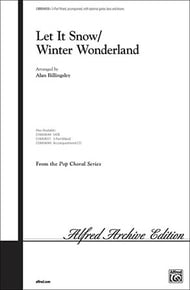 Let It Snow!/Winter Wonderland Three-Part Mixed choral sheet music cover Thumbnail